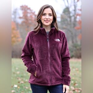 The North Face Purple Denali Fleece Jacket Full Zip Women’s M